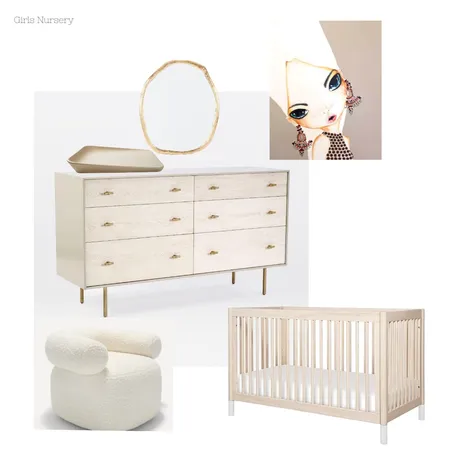 Nursery Interior Design Mood Board by interiorsbyl on Style Sourcebook