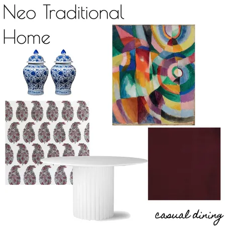 NEO TRAD HOME - Casual Dining Interior Design Mood Board by RLInteriors on Style Sourcebook