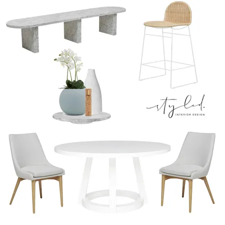 Mills Living / Dining #3 Interior Design Mood Board by Styled Interior Design on Style Sourcebook