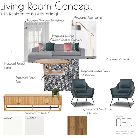 Living Room C Interior Design Mood Board by Debschmideg on Style Sourcebook