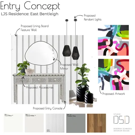 Entry Interior Design Mood Board by Debschmideg on Style Sourcebook