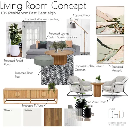 Living Room B Interior Design Mood Board by Debschmideg on Style Sourcebook