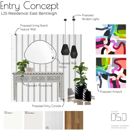 Entry Interior Design Mood Board by Debschmideg on Style Sourcebook