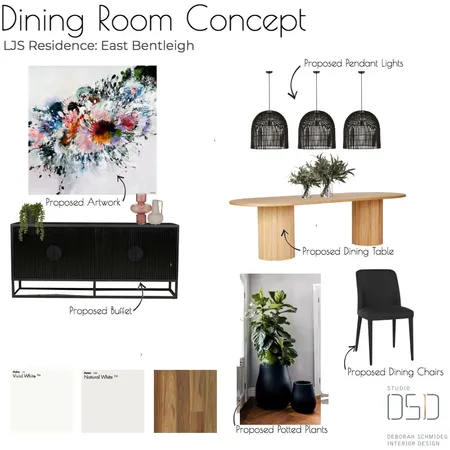 Dining Room Interior Design Mood Board by Debschmideg on Style Sourcebook