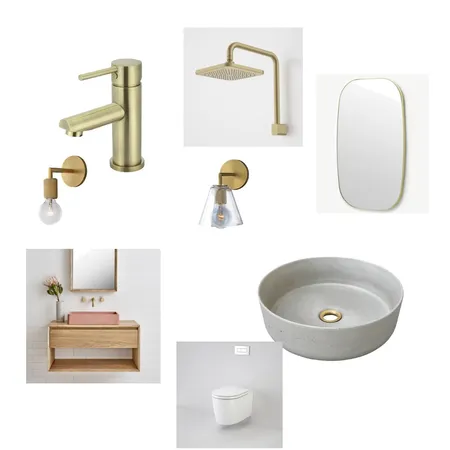 Bathroom Downstairs Interior Design Mood Board by ndonnell on Style Sourcebook