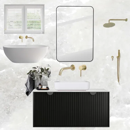 Barton Street Main Bathroom Interior Design Mood Board by Georgie Kate on Style Sourcebook