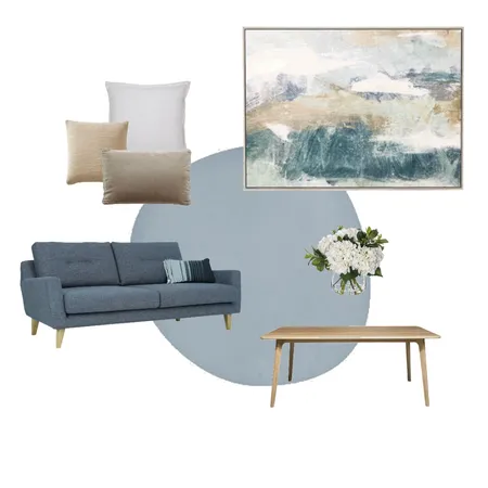 Abstract Painting Interior Design Mood Board by GemmaLunar on Style Sourcebook