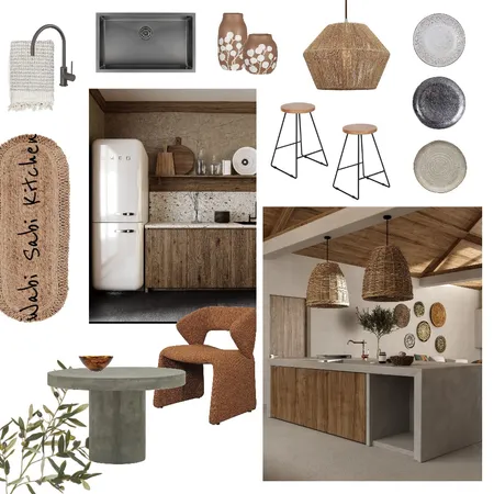Wabi Sabi Kitchen Interior Design Mood Board by Ciara Kelly on Style Sourcebook