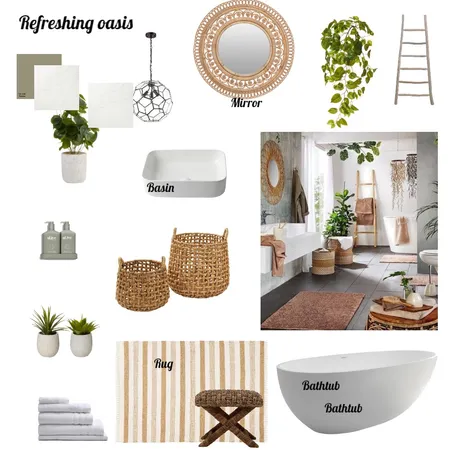 Bathroom Interior Design Mood Board by Aminast on Style Sourcebook