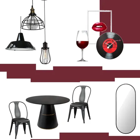 Retro dining Interior Design Mood Board by Toni Martinez on Style Sourcebook