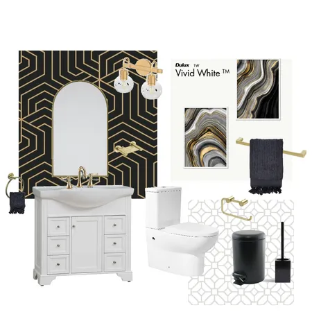 Jill's Half Bath 2 Interior Design Mood Board by Ramirbre on Style Sourcebook