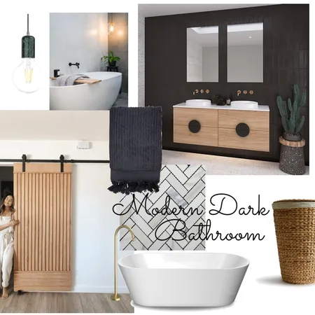 Modern Bathroom Interior Design Mood Board by Ashley Jordan Designs on Style Sourcebook