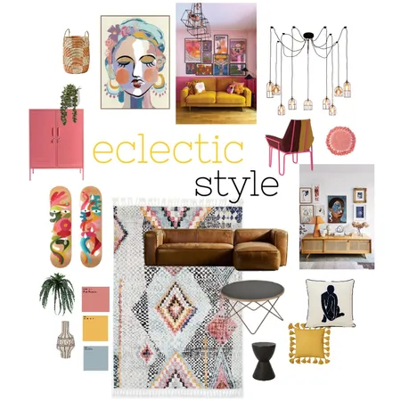 Eclectic Interior Design Mood Board by Karli Scott on Style Sourcebook