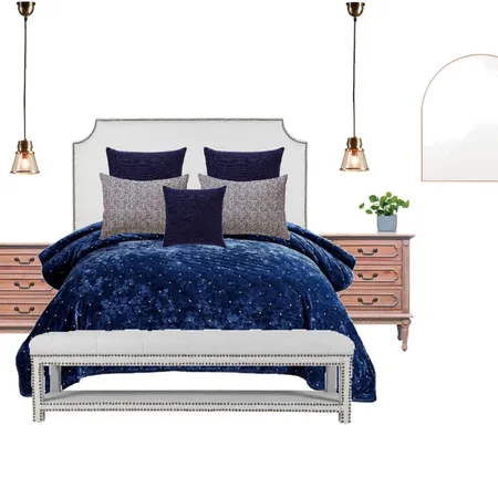 Wallace - Guest Bedroom Interior Design Mood Board by Holm & Wood. on Style Sourcebook