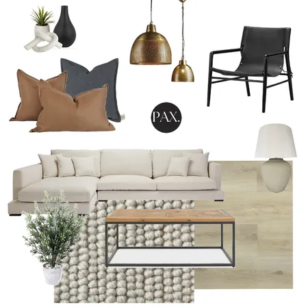 Living Room Interior Design Mood Board by PAX Interior Design on Style Sourcebook