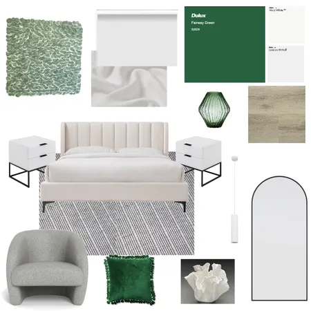 Master Bedroom Interior Design Mood Board by Keely Styles on Style Sourcebook