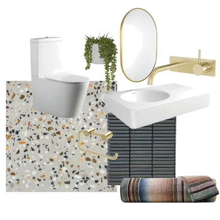 Powder Room Interior Design Mood Board by BarubyBlvd on Style Sourcebook