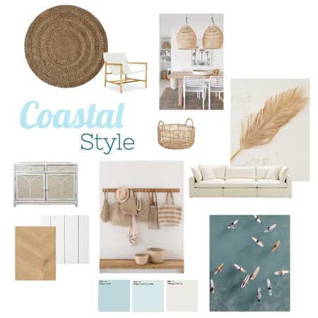 Coastal Interior Design Mood Board by Karli Scott on Style Sourcebook