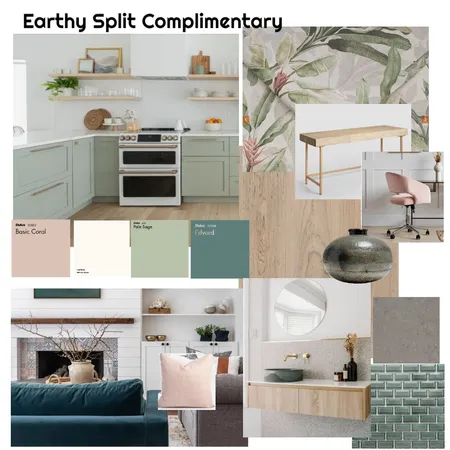 Split complimentary Assignment 6 Interior Design Mood Board by kristin.sainsbury.design on Style Sourcebook