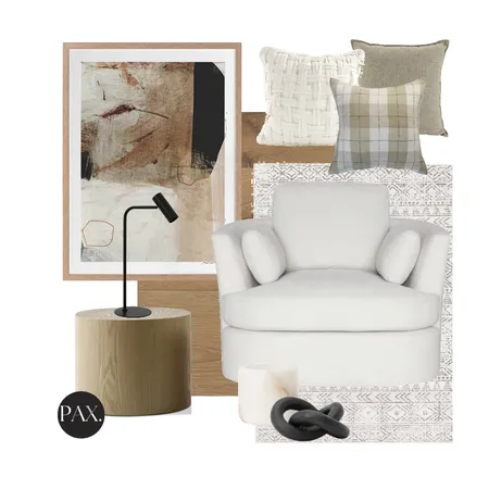 Cozy Reading Nook Interior Design Mood Board by PAX Interior Design on Style Sourcebook