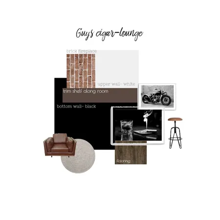 guys cigar lounge Interior Design Mood Board by Intuitive Home on Style Sourcebook