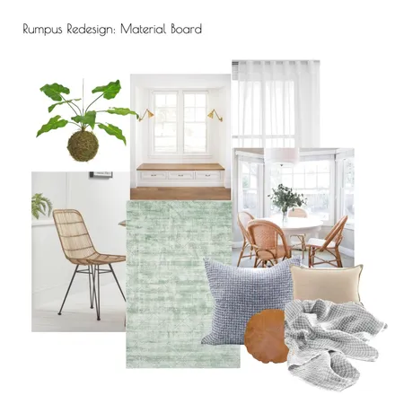 Rumpus Redesign Material Board Interior Design Mood Board by Jess_Sabharwal on Style Sourcebook