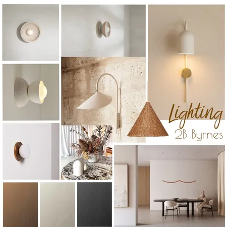 2B House Lighting Interior Design Mood Board by bronteskaines on Style Sourcebook