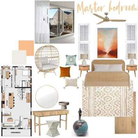 Master Bedroom Interior Design Mood Board by Camillev on Style Sourcebook