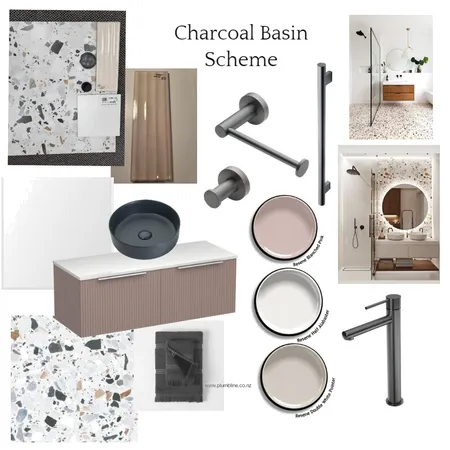 Charcoal Basin Scheme Interior Design Mood Board by JJID Interiors on Style Sourcebook