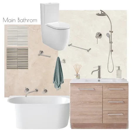 Warren Main Bathroom Interior Design Mood Board by MJEstasy on Style Sourcebook