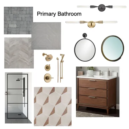 Barnes Bathroom Interior Design Mood Board by Loft&Blush on Style Sourcebook