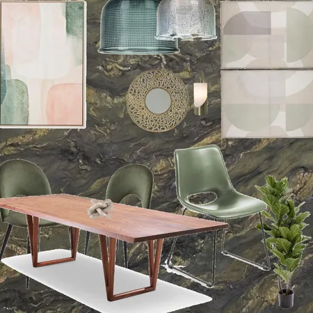 Mid Century 1 Interior Design Mood Board by MATSANFEI on Style Sourcebook