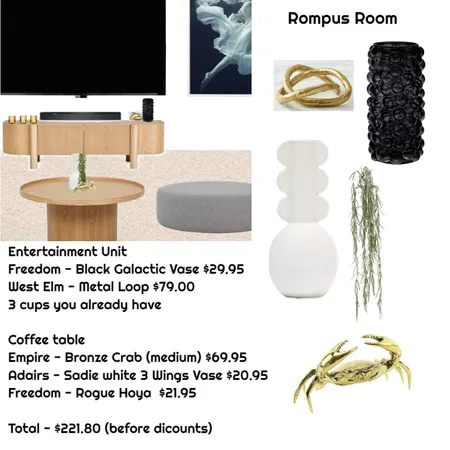 Sara and Emil Rompus Interior Design Mood Board by Katelyn Scanlan on Style Sourcebook