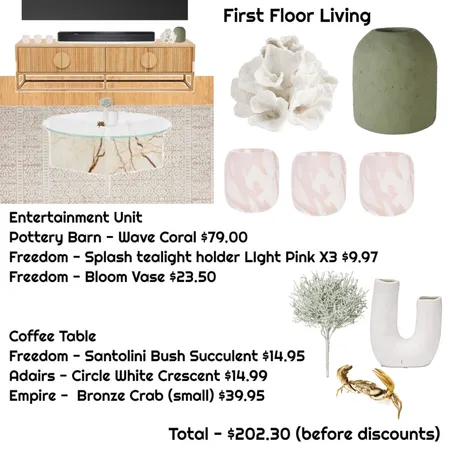 Sara and Emil Living Interior Design Mood Board by Katelyn Scanlan on Style Sourcebook