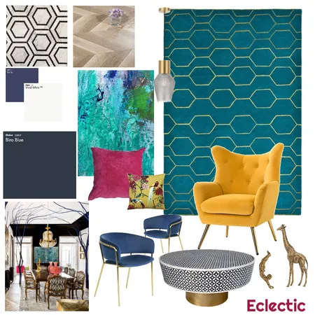 Eclectic Interior Design Mood Board by KBrunsdon on Style Sourcebook