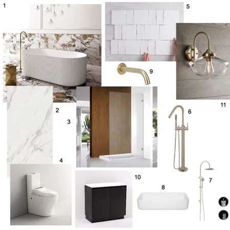 bathroom Interior Design Mood Board by FreyaMcCullough on Style Sourcebook