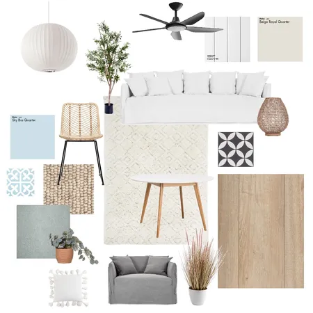 Coastal Scandi interior Interior Design Mood Board by Mailenda on Style Sourcebook