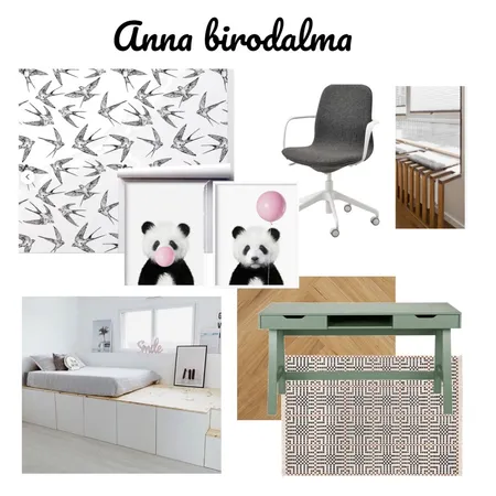 Anna's room Interior Design Mood Board by Agnes_Balint on Style Sourcebook