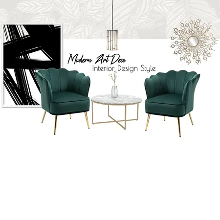 Art Deco - Sample Board Interior Design Mood Board by NadyaAfri on Style Sourcebook