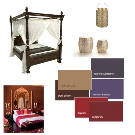 Moroccan Fantasy Interior Design Mood Board by leanne.nuen@gmail.com on Style Sourcebook