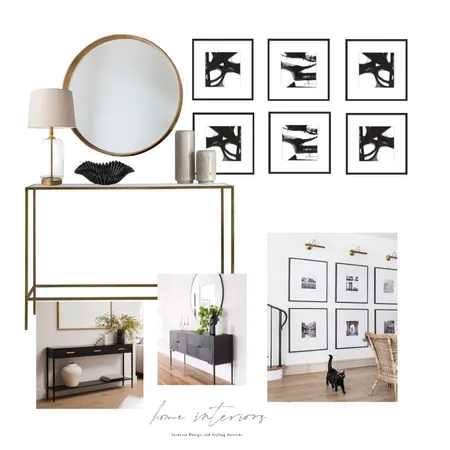 Hallway Interior Design Mood Board by Home Interiors on Style Sourcebook