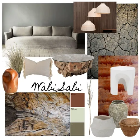 Wabi Sabi Interior Design Mood Board by lilitaylor on Style Sourcebook