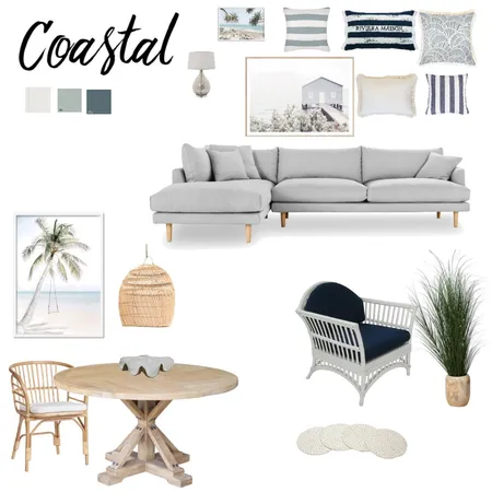 COASTAL MOOD BOARD Interior Design Mood Board by Beck321 on Style Sourcebook