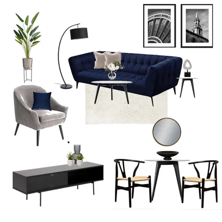 Asquith House - Living Concept 1 Interior Design Mood Board by H | F Interiors on Style Sourcebook