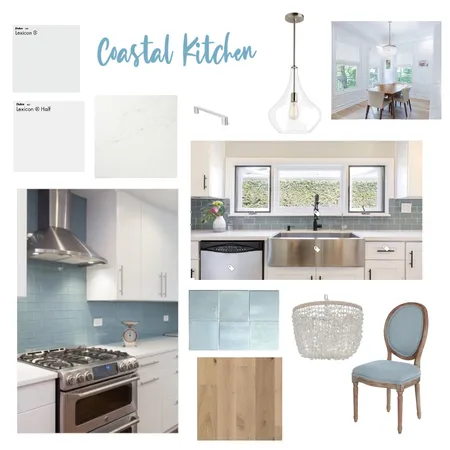 Coastal Kitchen Interior Design Mood Board by Tanya Hunt on Style Sourcebook