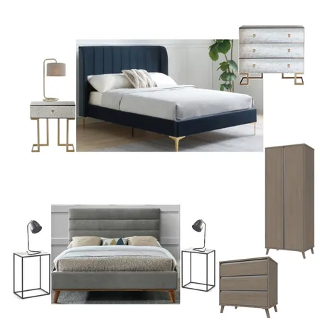 Asquith House - Bedroom Concepts 3 Interior Design Mood Board by H | F Interiors on Style Sourcebook