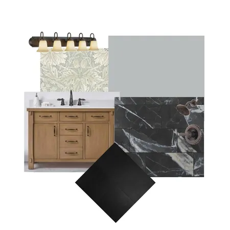 Hall Bath 1 Interior Design Mood Board by JNeilson86 on Style Sourcebook