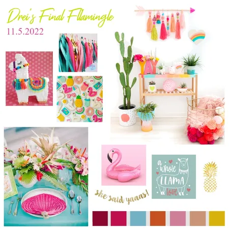 Drei's Final Fllamingle Interior Design Mood Board by tinsanjuan on Style Sourcebook