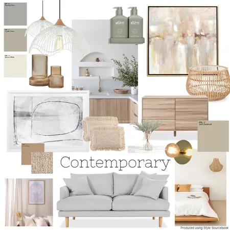 Contemporary Interior Design Mood Board by LaurenGatt on Style Sourcebook