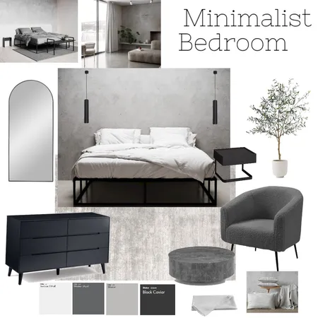 Minimalist Dedroom Interior Design Mood Board by Pryscyla on Style Sourcebook